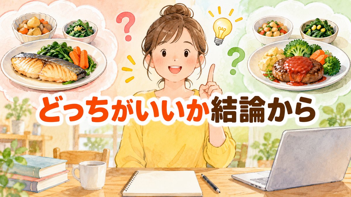 どっちがいいか結論から