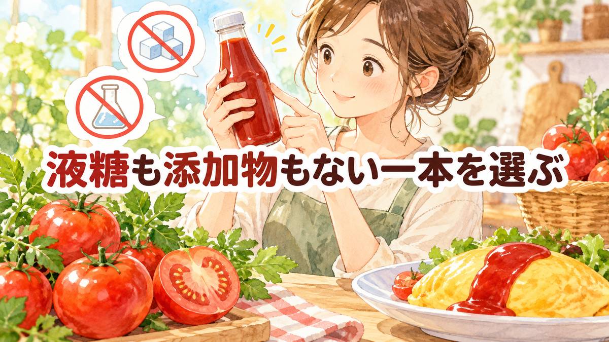 液糖も添加物もない一本を選ぶ