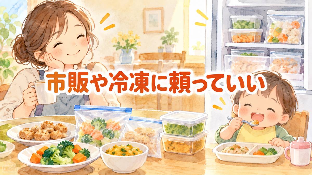 市販や冷凍に頼っていい