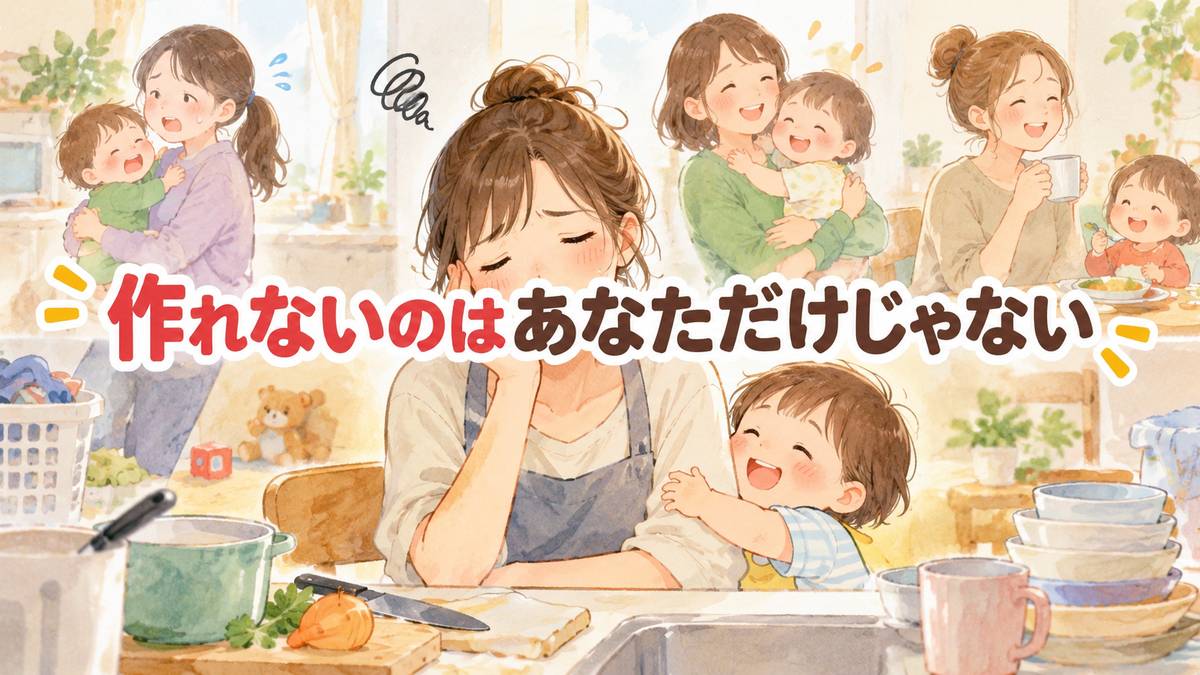 作れないのはあなただけじゃない
