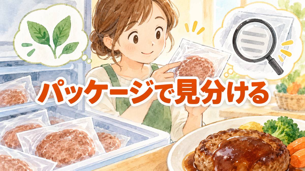 パッケージで見分ける