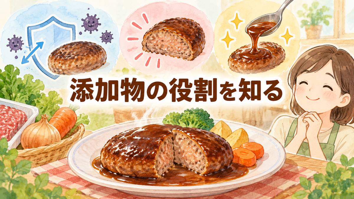 添加物の役割を知る