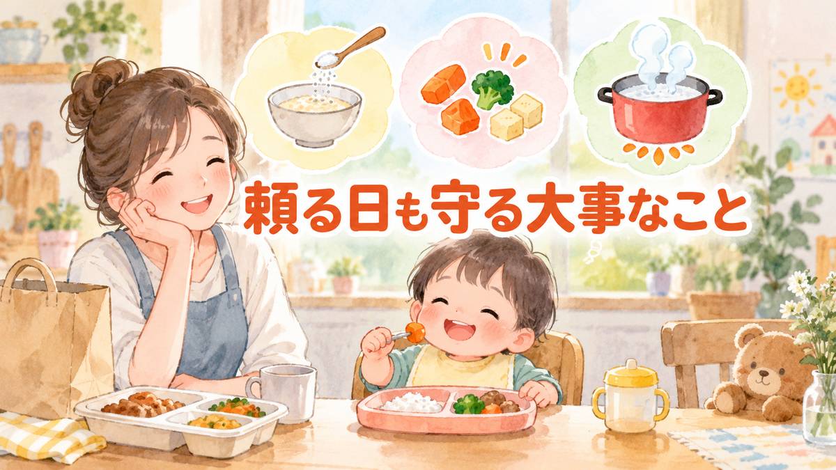 頼る日も守る大事なこと
