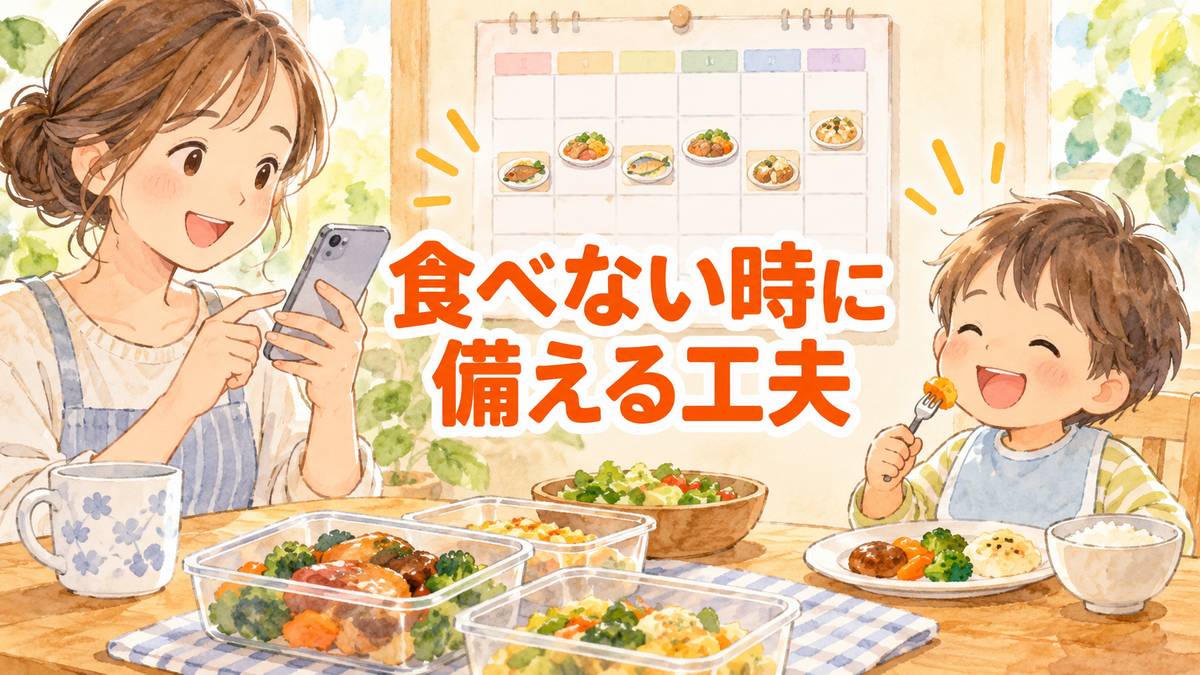 食べない時に備える工夫