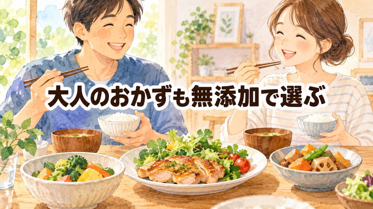 大人のおかずも無添加で選ぶ