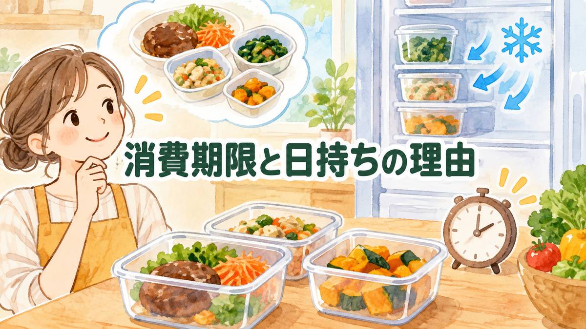 消費期限と日持ちの理由